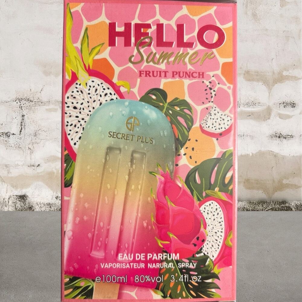 Secret Plus Hello Summer Fruit Punch Spray NIB